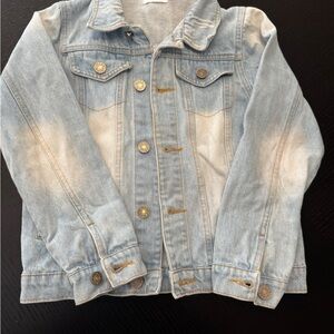 Lola + The Boys Light Blue Jean Jacket